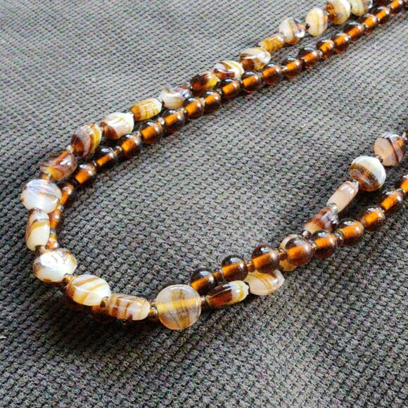 Etsy Colorful Artisan Multi-Strand Beaded Necklace - Picture 5 of 16